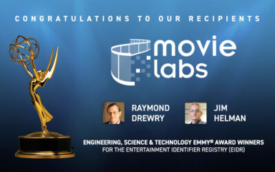 Key Members of MovieLabs’ Technology Leadership Team  Win Engineering Emmy Award for the Creation of EIDR