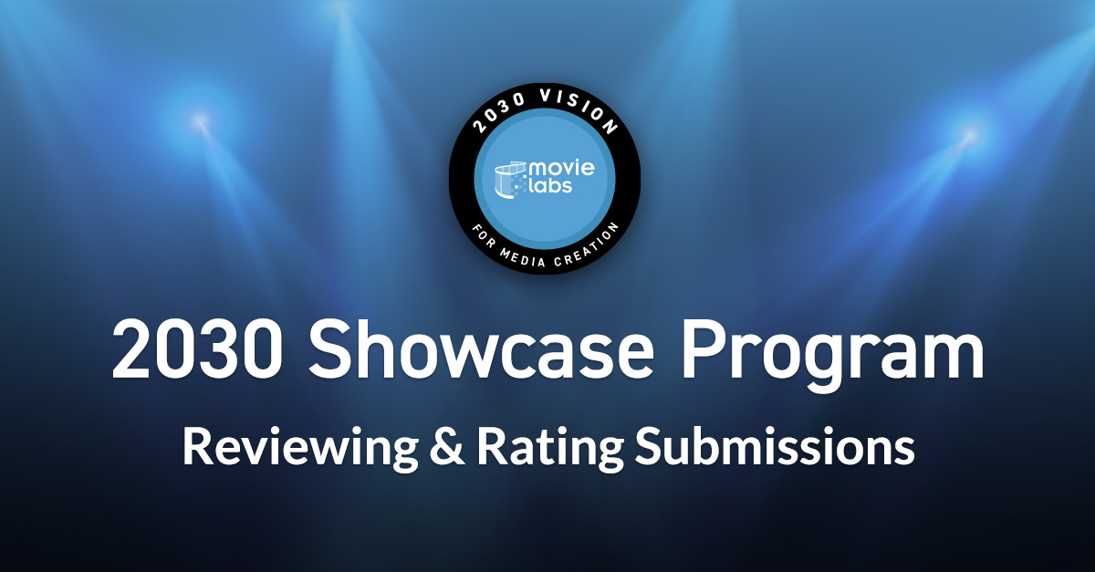 2030 Showcase Program: reviewing and rating submissions